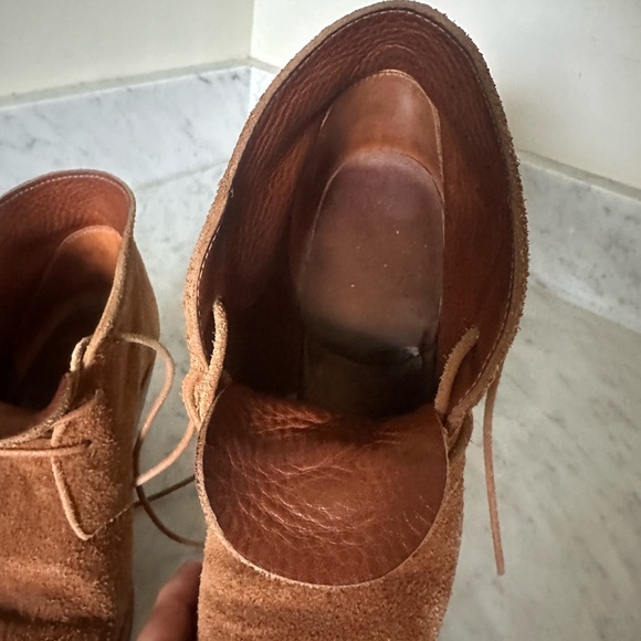 Cobra Rock South Highlands boots in “roughout lager” suede leather, size 7.5. - Picture 4 of 4